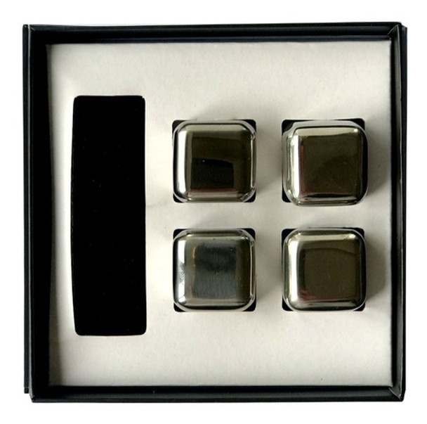 Cubitos Hielo Schon Pack X4 Acero Inoxidable Whisky Bebidas 0 Cubitos Hielo Schon Pack X4 Acero Inoxidable Whisky Bebidas 0