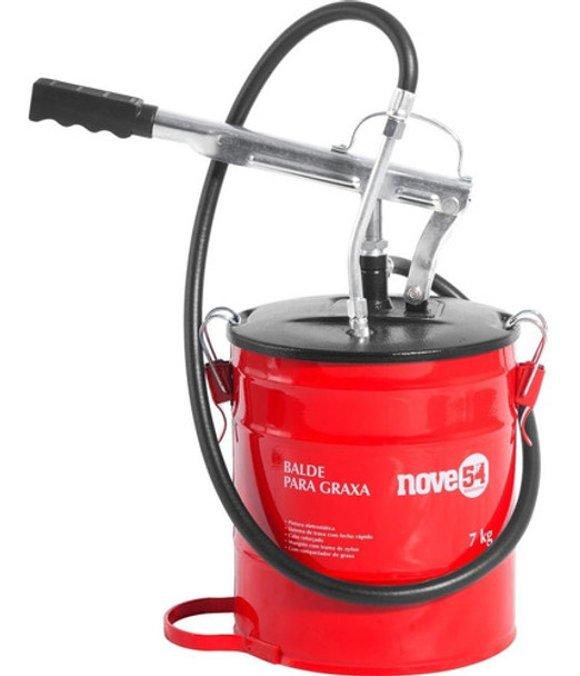 Engraxadeira De 7kg Nove54 Bomba Para Graxa 0
