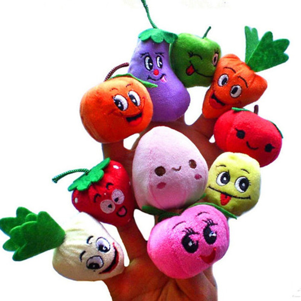Titere Dedo Set Frutas Y Verduras Cuentos Peluche Juguete 0 Titere Dedo Set Frutas Y Verduras Cuentos Peluche Juguete 0