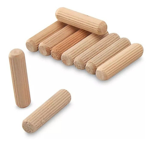 Tarugo De Madera 6 X 45. 3000 Unidades 0