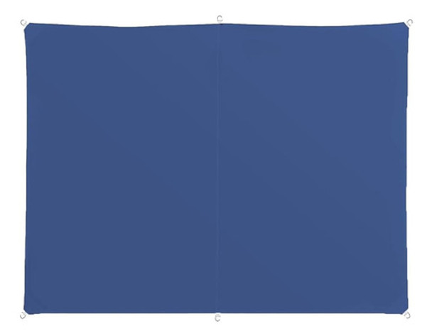 Toldo Vela P/ Sombra Viento C/ Uv - 4*7 Rectangulo Azul 0