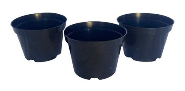 120 Vasos Pote 11 Mudas Plantas Plástico Preto Flor Violeta 0 120 Vasos Pote 11 Mudas Plantas Plástico Preto Flor Violeta 0