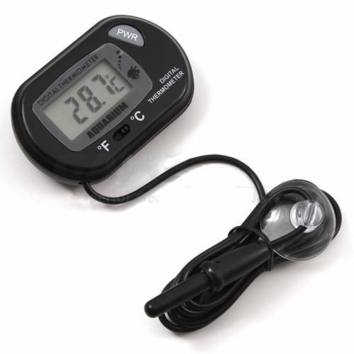Digital Lcd Termómetro De Medidor De Temperatura Para Peces 0