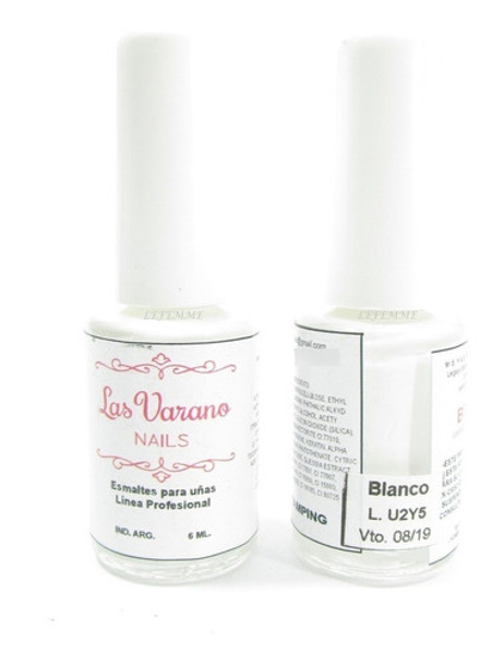 Esmalte Para Stamping Blanco Decoracion De Uñas Lefemme 0 Esmalte Para Stamping Blanco Decoracion De Uñas Lefemme 0