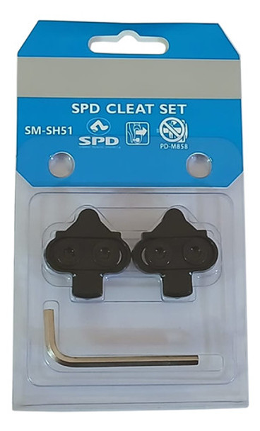 Taco Taquinho Sapatilha Pedal Clip Bicicleta Mtb Sm-sh51 0