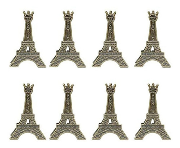 Icyang 10 Piezas Pequeño Creativo Vintage Metal Torre Eiffe 0 Icyang 10 Piezas Pequeño Creativo Vintage Metal Torre Eiffe 0
