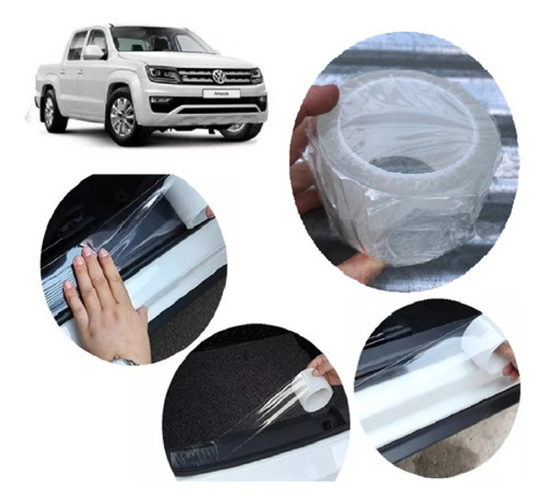 Cubre-zocalo Cristalino Rollo 7cm X 5mts  Amarok 2017 Kenny 0