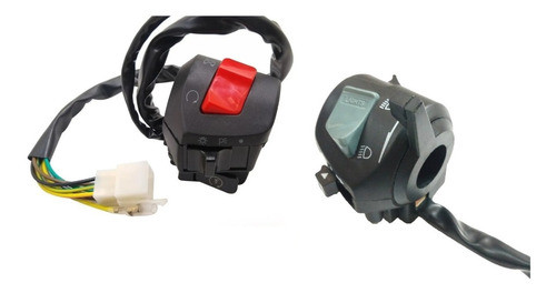 Set Manillar Comando Luces Arranque P/ Zanella Rx 150 - Xp 0