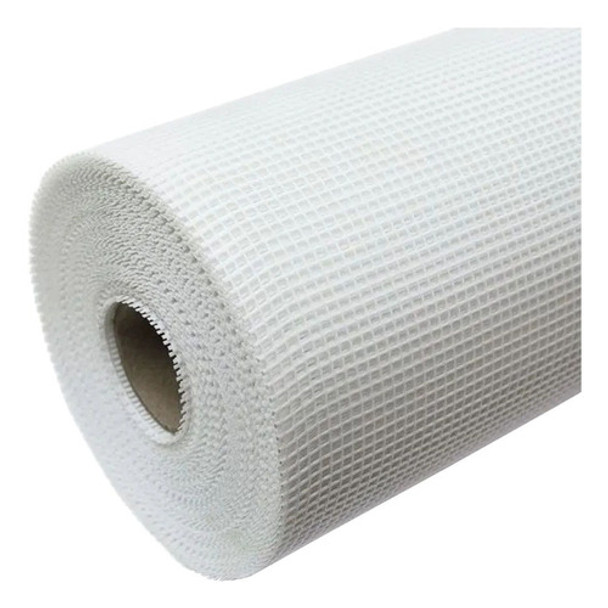 Malla 5x5 Para Revoque Fibra De Vidrio 1x50 Metros 90gr 0