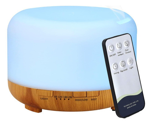 Humidificador, Aromatizador, Purificador Y Lampara C/control 0