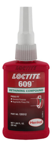Loctite 609 50 Ml. Compuesto De Retención 0