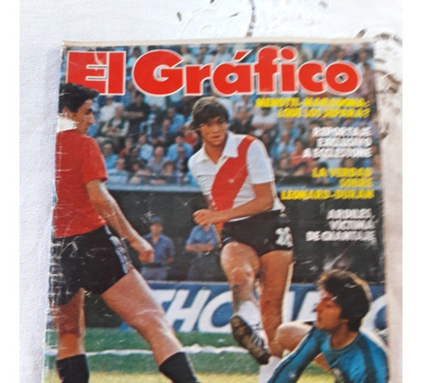 El Grafico Nº 3191 2/12/1980 Menotti Maradona Newell´s River 0
