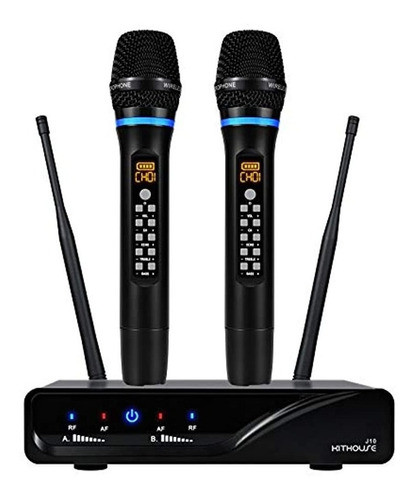 Kithouse J10 Micrófono Inalámbrico Sistema De Karaoke Micróf 0