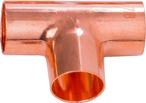 Tee Union Para Soldar Caño De Cobre 1.3/8 Alef Refrigeracion 0