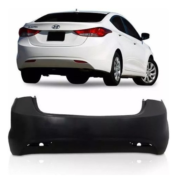 Parachoque Traseiro Hyundai Elantra 2011 2012 2013 2014 0