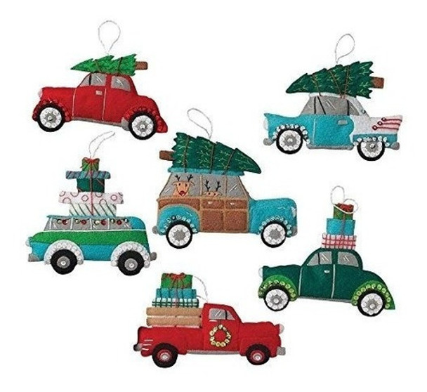 Bucilla Felt Applique Kit De Adorno 6 Por 4 Pulgadas 86836 C 0
