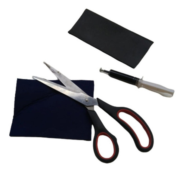 Kit Reparación Trajes De Neoprene Parche + Neoprene Líquido 0
