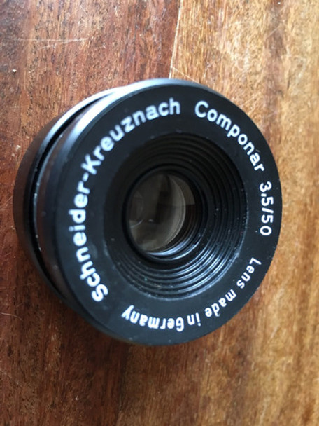 Lente Para Ampliadora Fotográfica Aleman 50mm 3,5 Componar 0 Lente Para Ampliadora Fotográfica Aleman 50mm 3,5 Componar 0