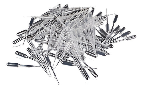 100 X 2ml De Goteros Pipetas Desechables Plástico De Polieti 0
