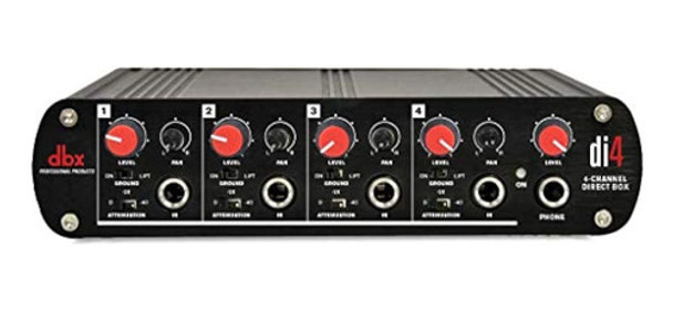 Caja Dbx Pasivo Y Activo 1, 2 Y 4 Canal Directo 0