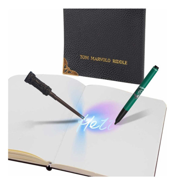 Harry Potter! Tom Riddles Diary Invisible Ink Pen &uv Wand 0