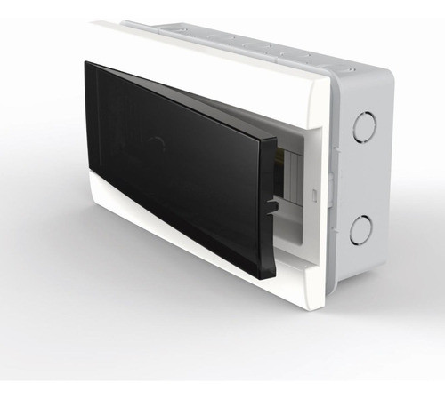 Caja Para Termicas Din 12 Bocas Pvc Embutir Genrod  #cs 0