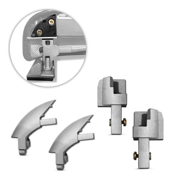Kit Cantoneira Oval Strada Cs Ff044 Capota Flash Cover 0