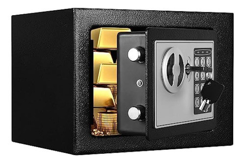 Caja De Seguridad Pequeña Ignífuga Por Dinero, 0