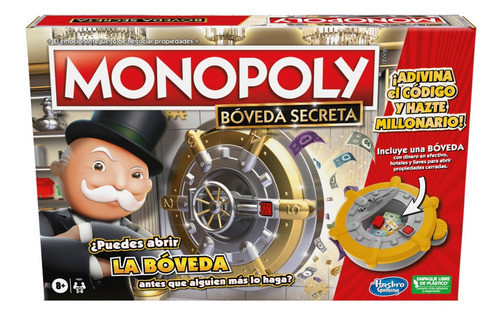 Juego De Mesa Monopoly Boveda Secreta Universo Binario 0