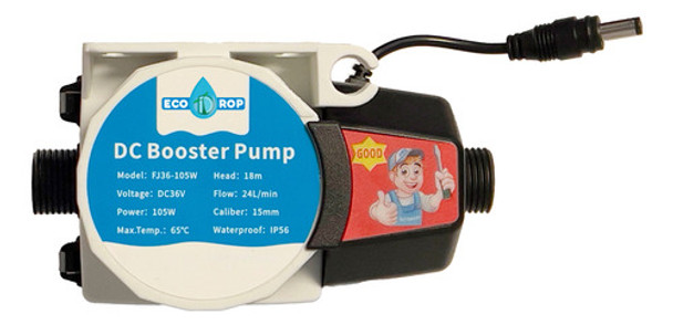 Bomba Presurizadora De Agua Elevadora De Presión Ecodrop 0