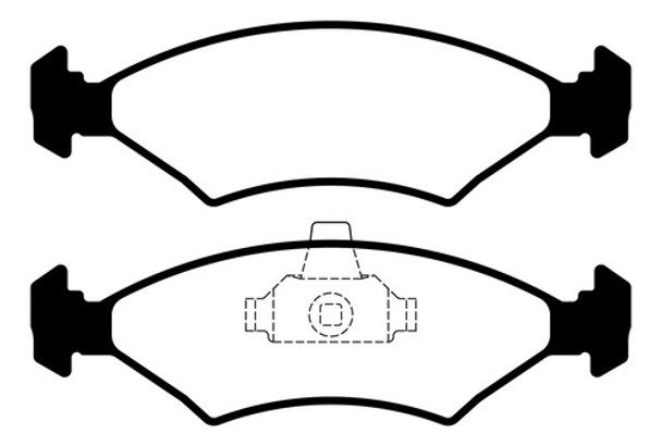 Juego De Pastillas De Freno Para Ford Courier Van/pick Up 0 0