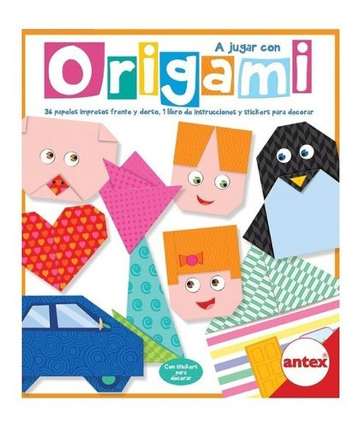 Juego De Origami Con Stickers Para Decorar Motricidad Didáct 0