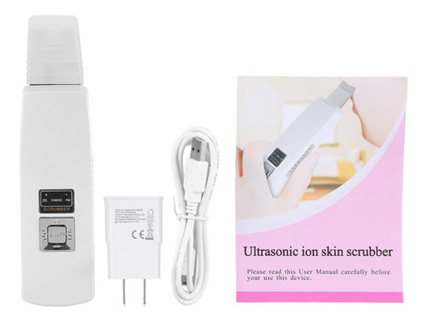 Limpador Ultrassônico De Pele Facial E Limpador De Poros Us 0 Limpador Ultrassônico De Pele Facial E Limpador De Poros Us 0