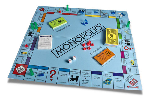 Juego De Mesa Monopolio 50x24cm 0