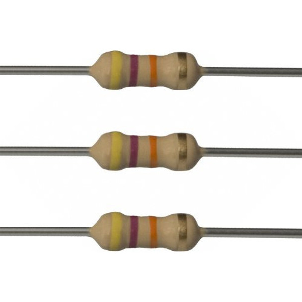 50 Resistencias 2w 47000 Ohms 47k 5% Carbon 0