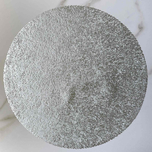 Individual Redondo Plateado Modelo 7 Ø 38cm 0