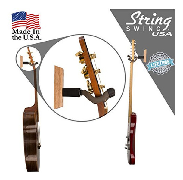 4 X Cadena Swing Cc01koak Hardwood Home Y Studio Guitarra Co 0