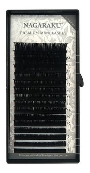 Nagaraku Natural Mink Lashes Mix  D 0,05 0