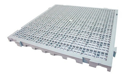 21 Palete/pallets/pisos E Estrados Plastico 50x50x2,5 Cinza 0