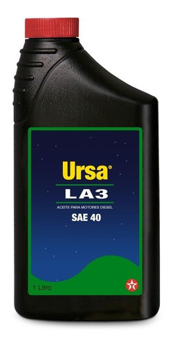 Lubricante Ursa La-3 Sae 40 1 Lt Texaco Aceite - Mileban 0