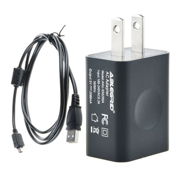 Cargador De Batería De Cámara Cable Adaptador De Corriente U 0