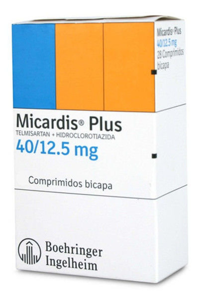 Micardis Plus 40 / 12,5 Mg 14 Comprimidos 0 Micardis Plus 40 / 12,5 Mg 14 Comprimidos 0