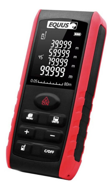 Medidor Digital De Distancias Láser Equus 70m Memoria Plaza 0