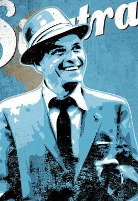 Lamina Abstracta 45x30cm. - Frank Sinatra Cine Musica 0