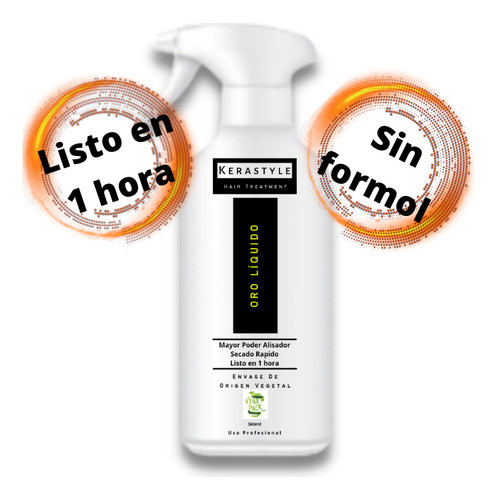 Alisado Oro Líquido Sin Formol 1lt 0