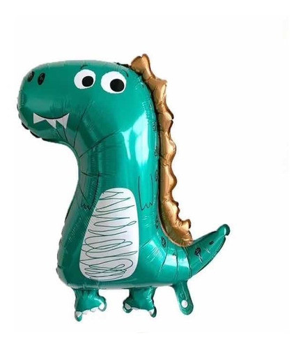 Globo Dinosaurio Verde 60 Cm Únicos!!! 0