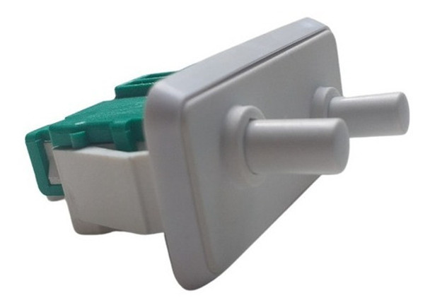 Interruptor Doble Heladera Electrolux Dc34 Dc38 Original 0