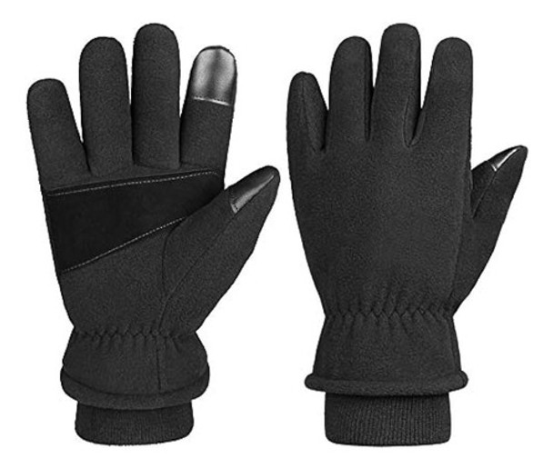 Guantes De Invierno -20 ° F Vellón Térmico Cálido Guante De 0
