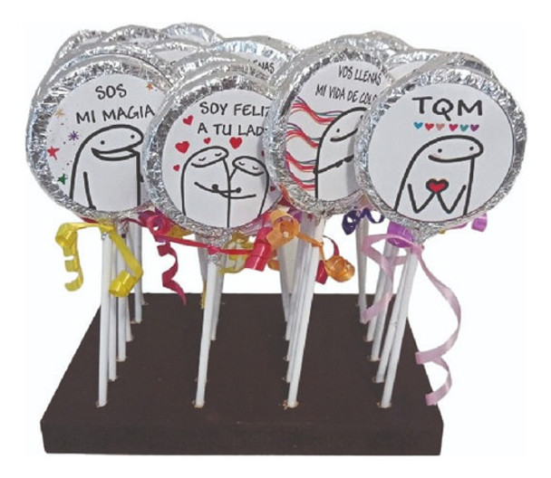 Paletas De Chocolate Regalo Souvenir Flork Fiesta Cumpleaños 0 Paletas De Chocolate Regalo Souvenir Flork Fiesta Cumpleaños 0