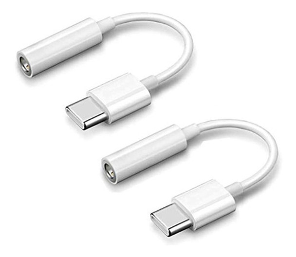 Adaptador De Conector De Auriculares Usb C A 3,5 Mm Compatib 0